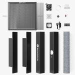 Honeycomb Laser Bed with Exhaust Fan 650x650mm