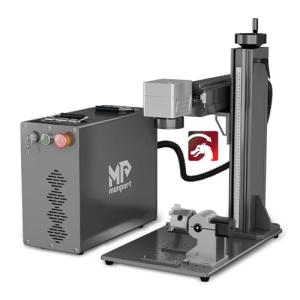 Monport 30W Fiber Laser Engraver with Rotary Axis