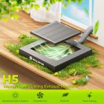 Honeycomb Laser Bed with Exhaust Fan 650x650mm