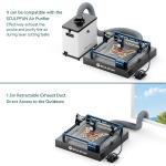 Honeycomb Laser Bed with Exhaust Fan 650x650mm