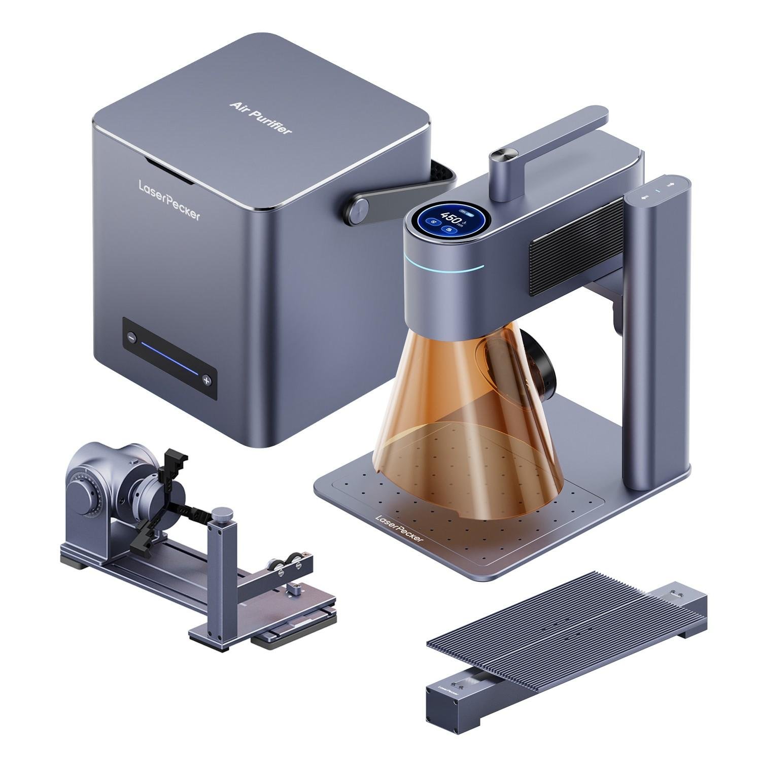 LaserPecker LP4 IR Laser Engraver for Metal & Wood