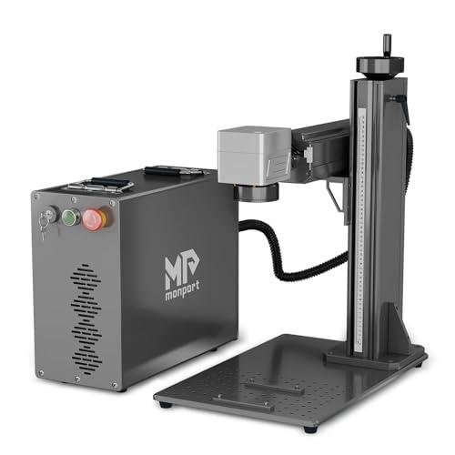 Monport 30W Fiber Laser Engraver with Red Dot