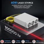 Monport 60W MOPA Fiber Laser Engraver Machine
