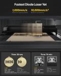 LaserPecker LX2 20W Laser Engraver and Cutter