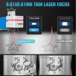 20W Fiber Laser Marking Machine with EZCAD2 Software