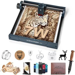 WIZMAKER 7W Laser Engraver and Cutter Machine