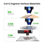 Mecpow M1 5W Laser Engraver with Enclosure