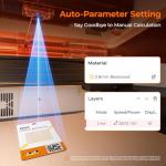 TOOCAA NOVA 20W Smart Laser Engraver with Camera