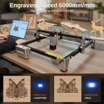 80W Laser Engraver with Air Assist & Safety Features
