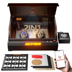 Acmer P3 2-in-1 Laser Engraver and Cutter