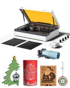 WECREAT Vista 10W Laser Engraver with 9-in-1 Rotary