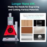 Portable 6W Nano Laser Engraver Machine