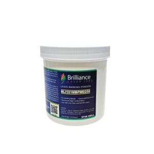 Black Metal Marking Powder with Foam Brush 250g