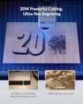 WECREAT 20W Laser Engraver with Fume Extractor