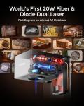 xTool F1 Dual Laser Engraver Bundle 20W