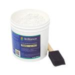 Black Metal Marking Powder with Foam Brush 250g