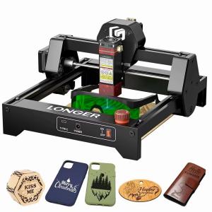 3.5W Mini Laser Engraver for Wood, Leather, Metal