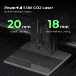 xTool P2 Laser Cutter - 55W CO2 Engraver