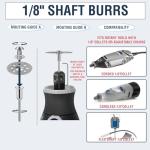 YEEZUGO 10-Pack Diamond Cutting Wheels for Dremel