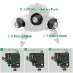 Huepar 360-Degree Laser Level Tripod Adapter