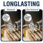 YEEZUGO 10-Pack Diamond Cutting Wheels for Dremel