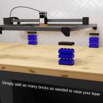 Stackable Feet for Laser Engraver - Raise & Customize