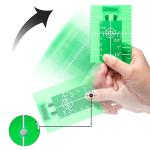 Huepar Magnetic Floor Laser Target Plate for Green Beams