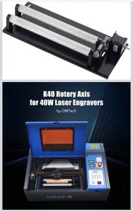 OMTech Rotary Axis for 40W CO2 Laser