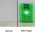 Huepar Magnetic Floor Laser Target Plate for Green Beams