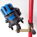 Adjustable Laser Level Bracket for Telescoping Pole