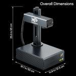 Monport 100W MOPA Fiber Laser Engraver