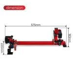 4-Wheel Rotary Attachment for CO2 Laser Engraving