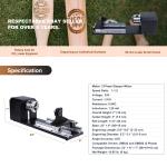 Rotary Axis Attachment with 3-Jaw Chuck for CO2 Laser