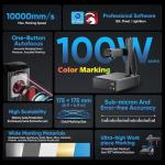 Monport 100W MOPA Fiber Laser Engraver