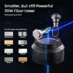 Monport 30W Fiber Laser Engraver with Red Dot