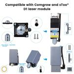 Comgrow Air Assist Pump Kit for Laser Engraving