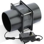 Wathai 80mm 12V Axial Exhaust Fan with Adapter