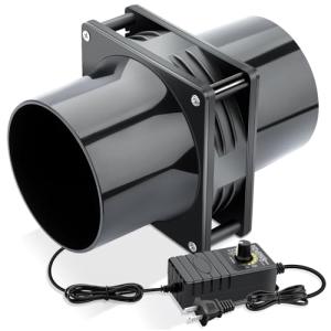 Wathai 4-Inch Duct Fan with Speed Control