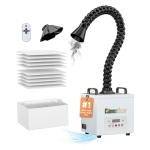 FumeClear 100W Laser Fume Extractor with Remote Display