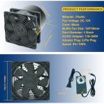 5in Air Exhaust Fan for Laser and 3D Printers