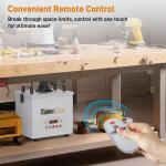 FumeClear 100W Laser Fume Extractor with Remote Display