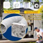 4in Fume Extractor with Blower Fan and Hose