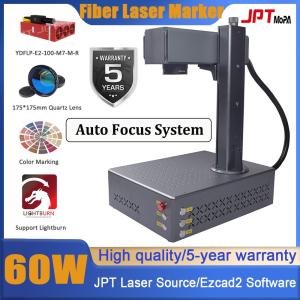 60W Auto Focus JPT Mopa Fiber Laser Engraver