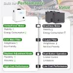 KQZ 100W High-Efficiency Solder Fume Extractor