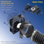 5in Air Exhaust Fan for Laser and 3D Printers