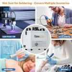 FumeClear 100W Low-Noise Solder Fume Extractor