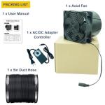 5in Air Exhaust Fan for Laser and 3D Printers