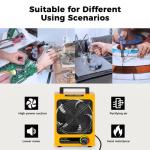 Adjustable Suction Fume Extractor with Carbon Filters