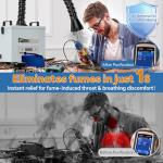 FumeClear 100W Laser Fume Extractor with Remote Display