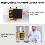Adjustable Suction Fume Extractor with Carbon Filters